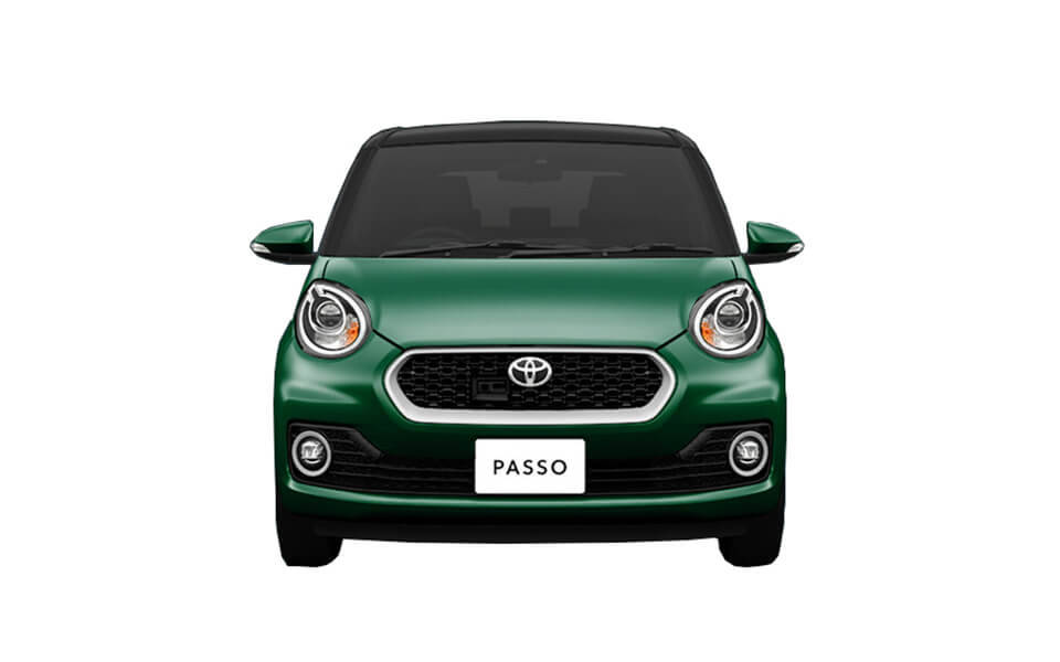 ٹویوٹا پاسو Exterior Toyota Passo Moda Front View